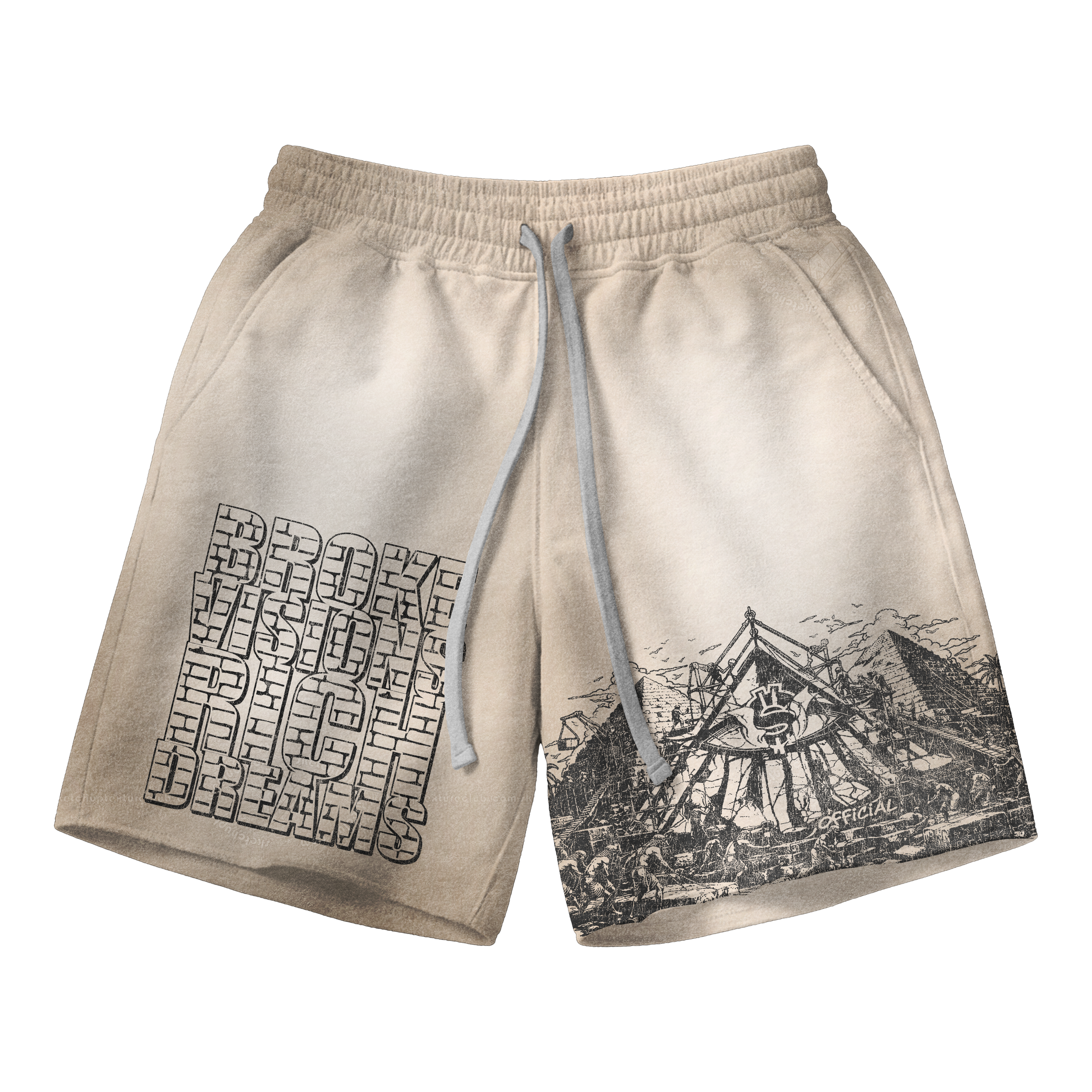 BVRD Brick By Brick" Shorts